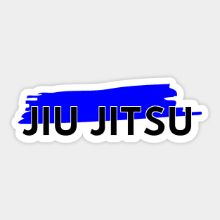 Brazilian Jiu Jitsu bjj blue belt Sticker